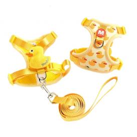 Lovely Duck Dog Cat Harness with leash