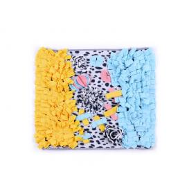 Snuffle Mat Slower Feeder Interactive Dog Leopard Ice cream Mat