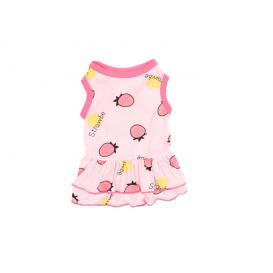 Dog summer printed dress