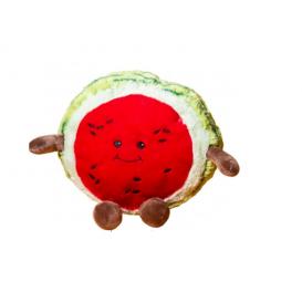 ​Pet squeaky chewing watermelon seeds dog plush toys 