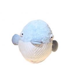 ​Pet squeaky teething cleaning bighead fish toys